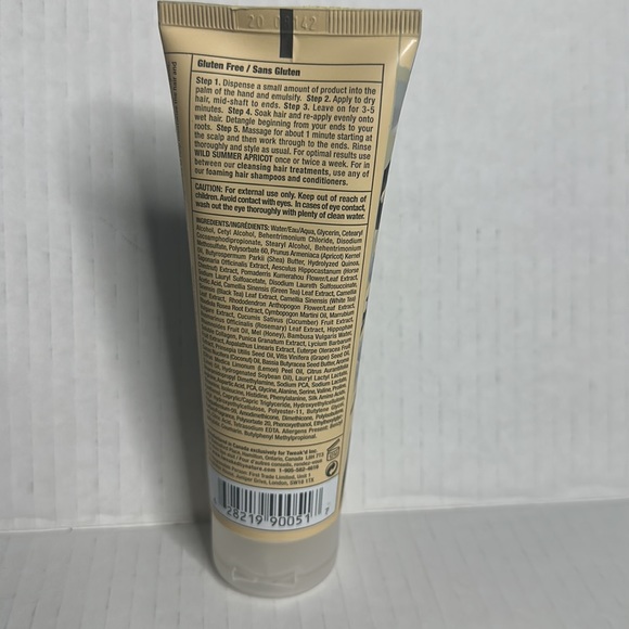 New Tweak’d By Nature Wild Summer Apricot cleansing Hair Treatment 3 Oz - Picture 3 of 4